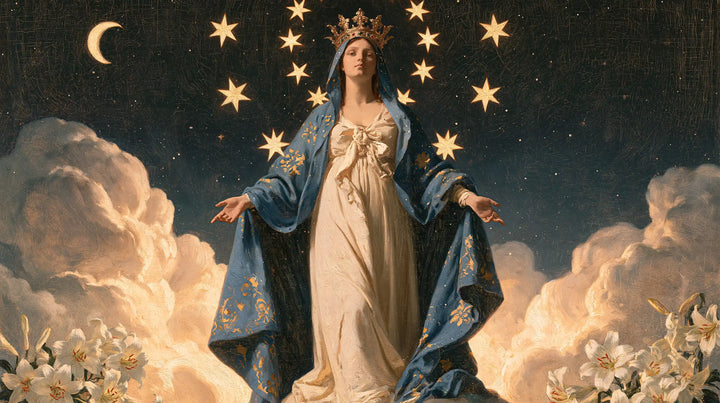 Mary Queen of Heaven - Symbolist · Landscape n° 13