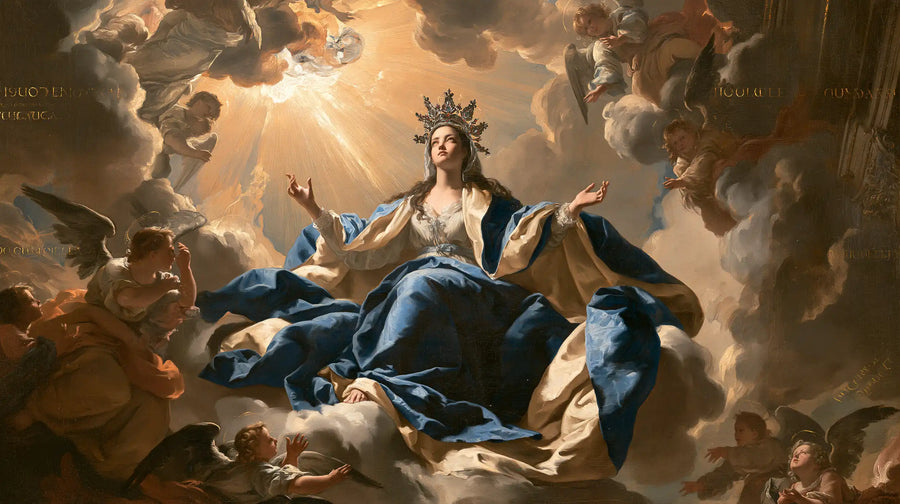 Mary Queen of Heaven - Theatrical Baroque · Landscape n° 16