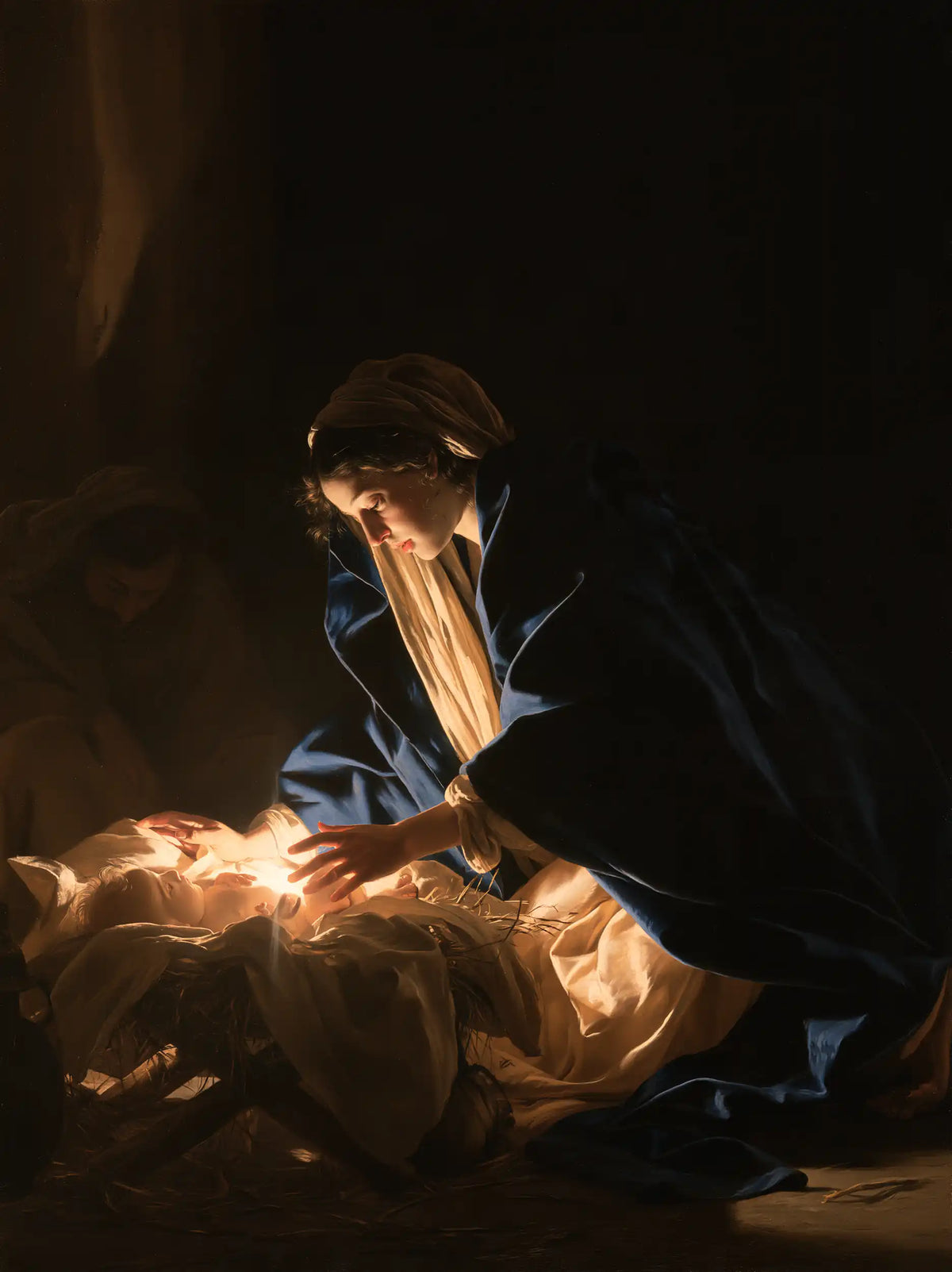 The Nativity — The Cradle at the Edge of Blue