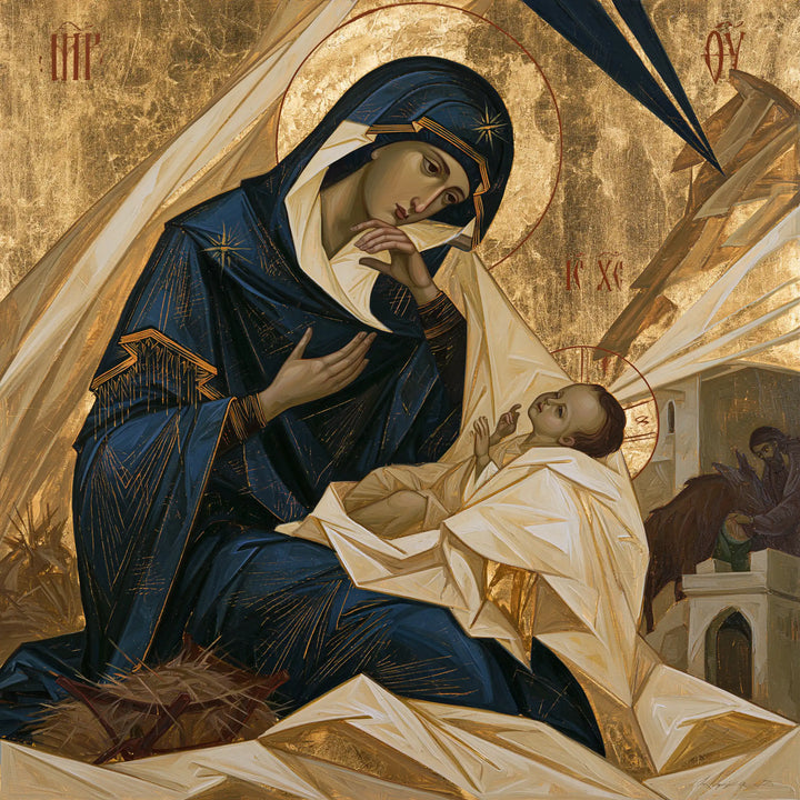 The Nativity - Contemporary Byzantine · Square n° 7