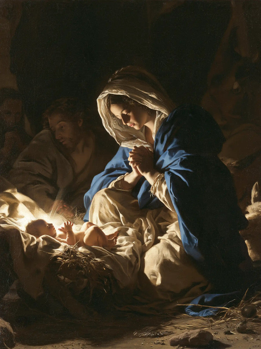 The Nativity - Infant Jesus as Divine Light · Portrait n° 7