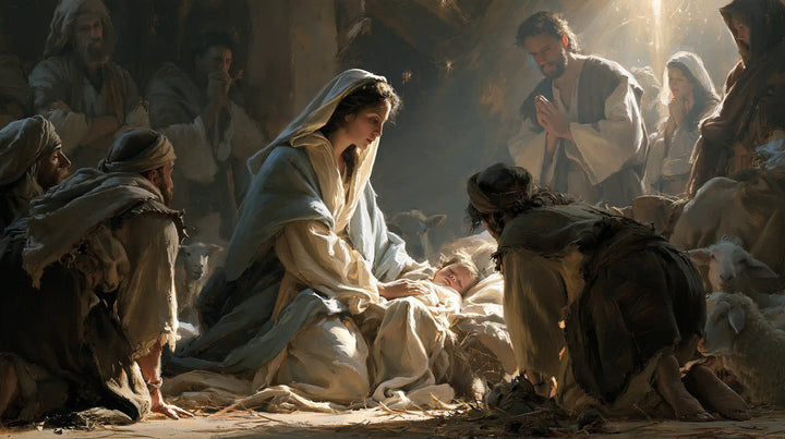 The Nativity - Mary and the Shepherds · Landscape n° 10