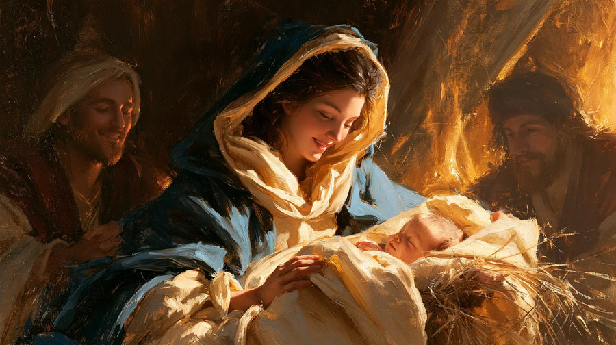 The Nativity - Maternal Joy · Landscape n° 12