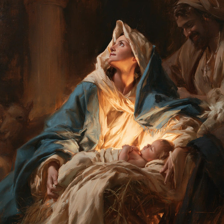 The Nativity - Maternal Joy · Square n° 6