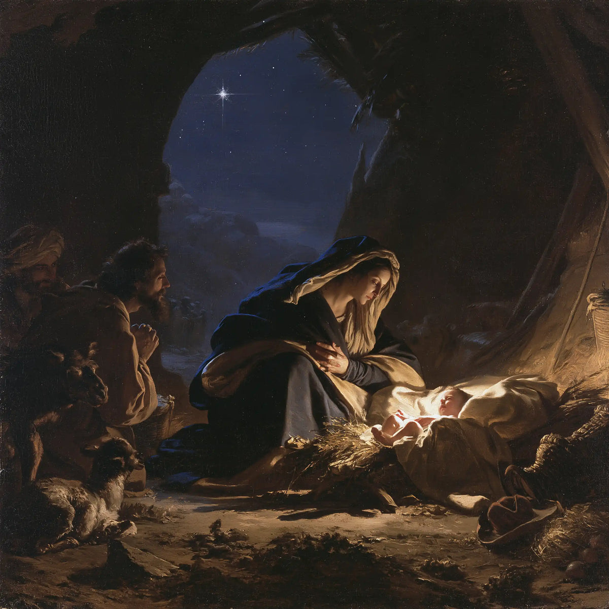 The Nativity — The Little Cradle Before the Violet Night
