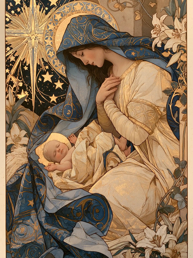 The Nativity — The Hand Upon the Heart in the Heavenly Garden