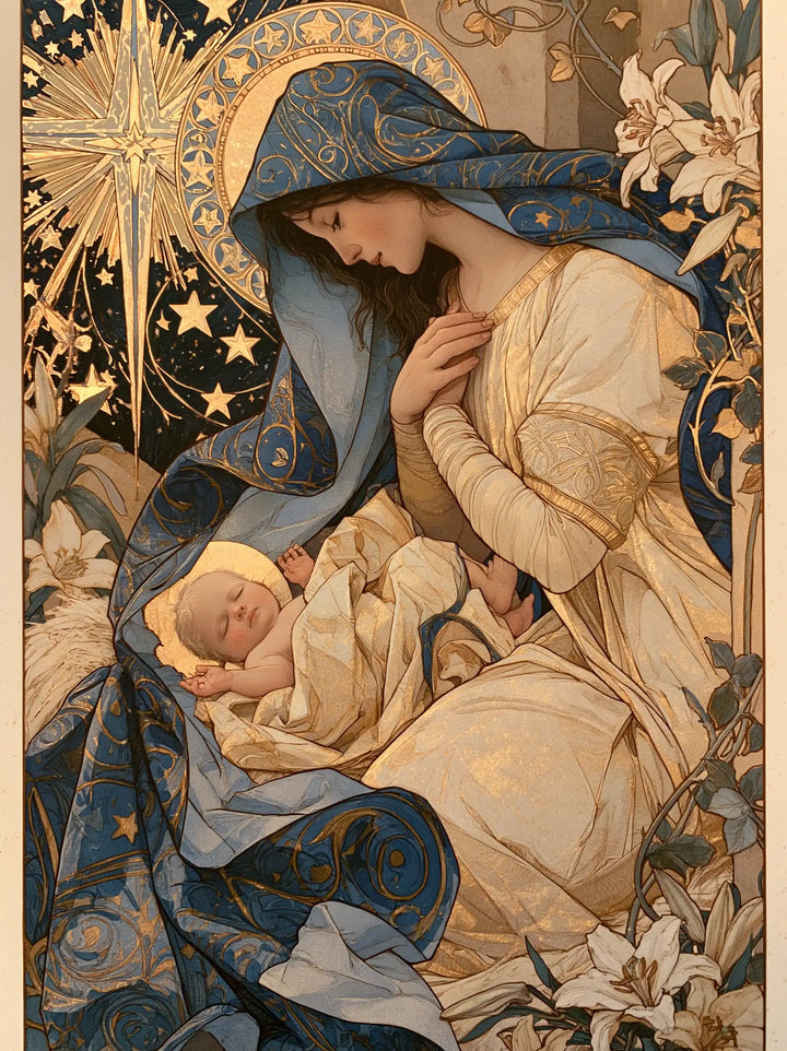 The Nativity - Sacred Art Nouveau · Portrait n° 4
