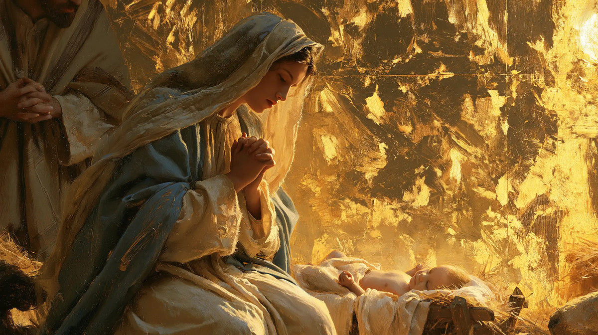 The Nativity — The Vigil in Fragmented Light
