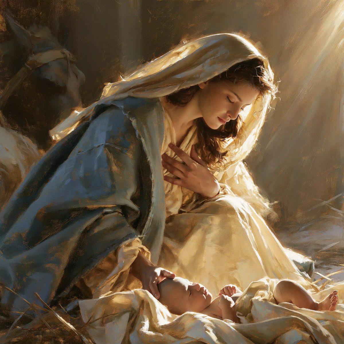 The Nativity — The Caress Beneath the Tender Ray