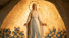 Our Lady of Lourdes Devotional Portrait · Landscape no. 13