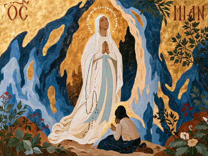 Heavenly Our Lady of Lourdes · Landscape no. 14