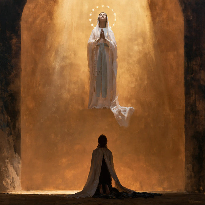 Heavenly Our Lady of Lourdes · Square no. 4