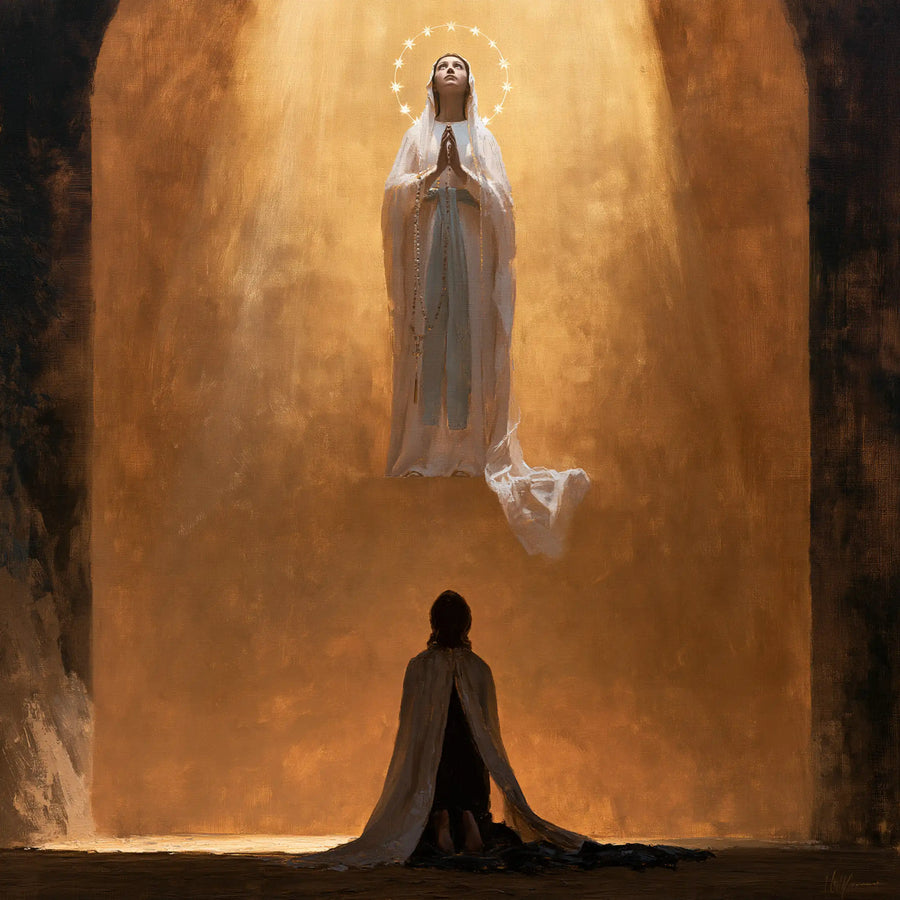 Heavenly Our Lady of Lourdes · Square no. 4