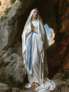 Our Lady of Lourdes – Light Across the Cave Floor