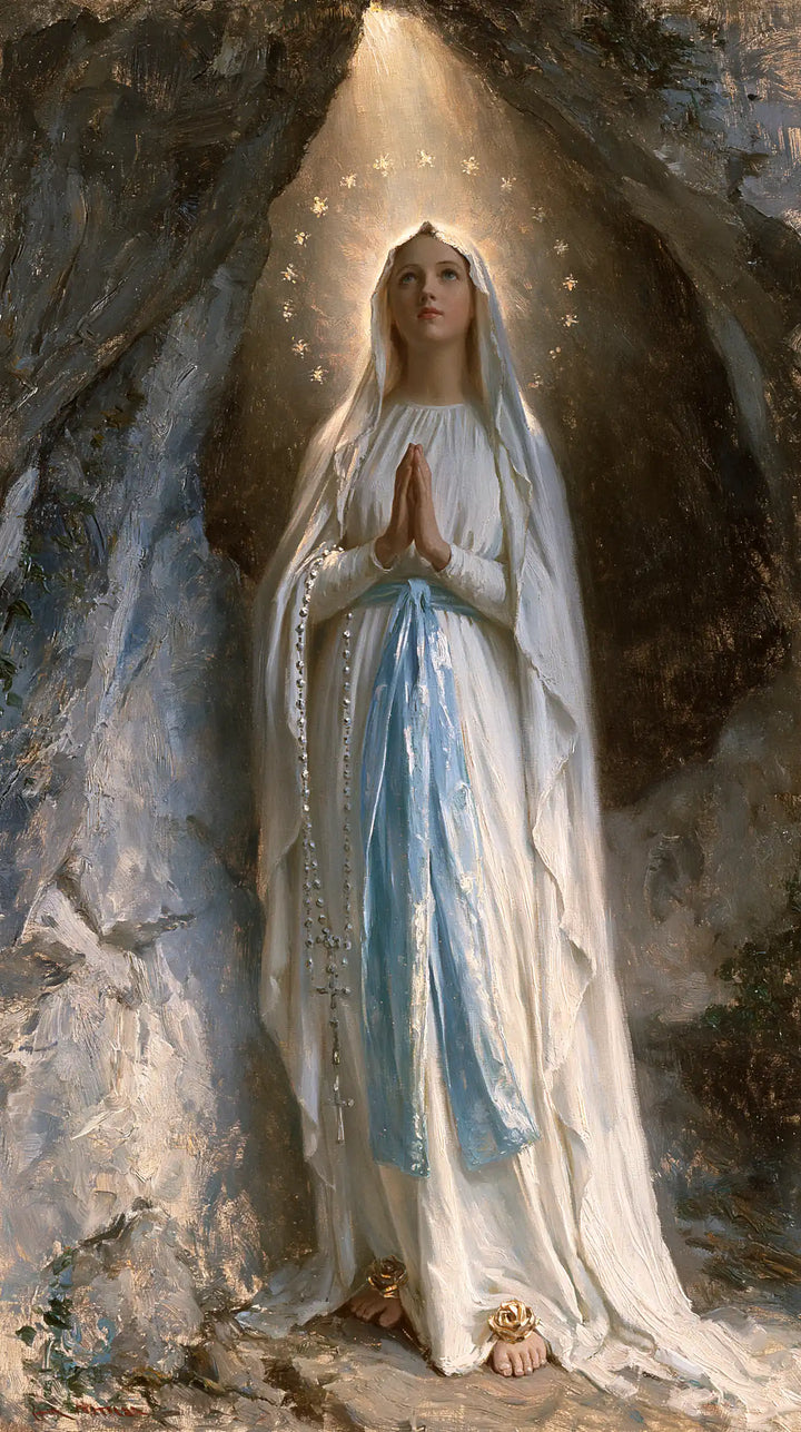 Our Lady of Lourdes Apparition · Portrait no. 5