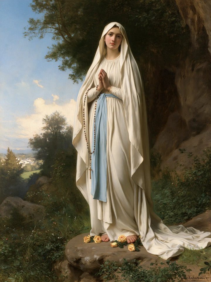 Our Lady of Lourdes – Prayer Among Limestone Walls