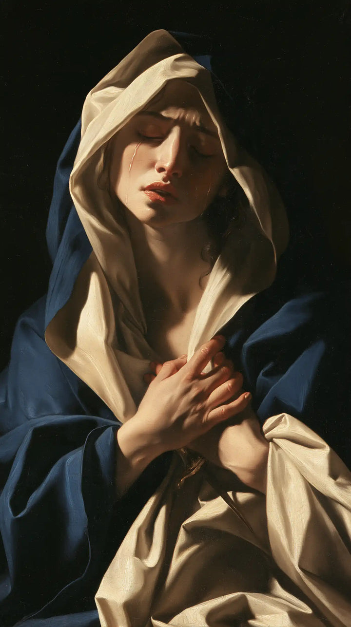 Our Lady of Sorrows — Silence upon the Veiled Brow