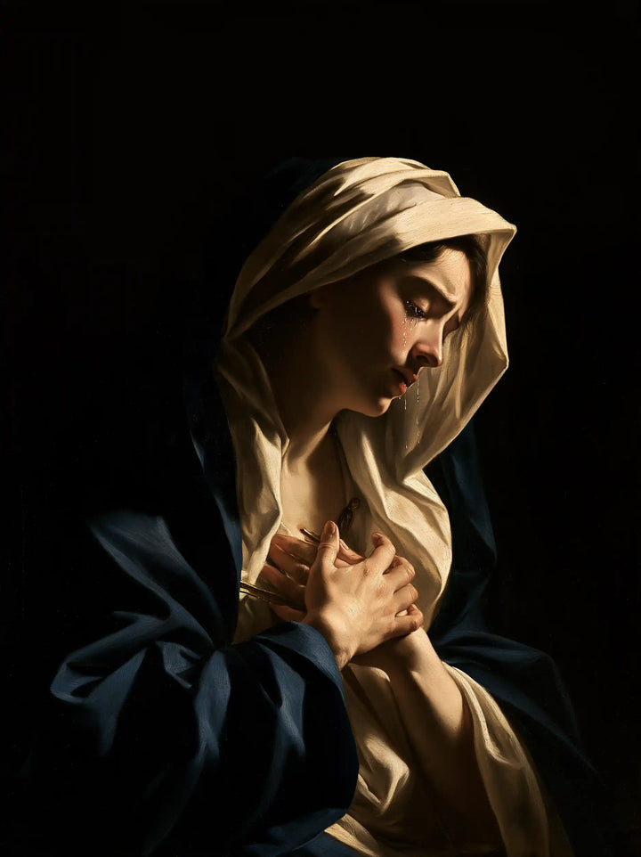 Our Lady of Sorrows — Sorrow Entrusted to Ochre Folds