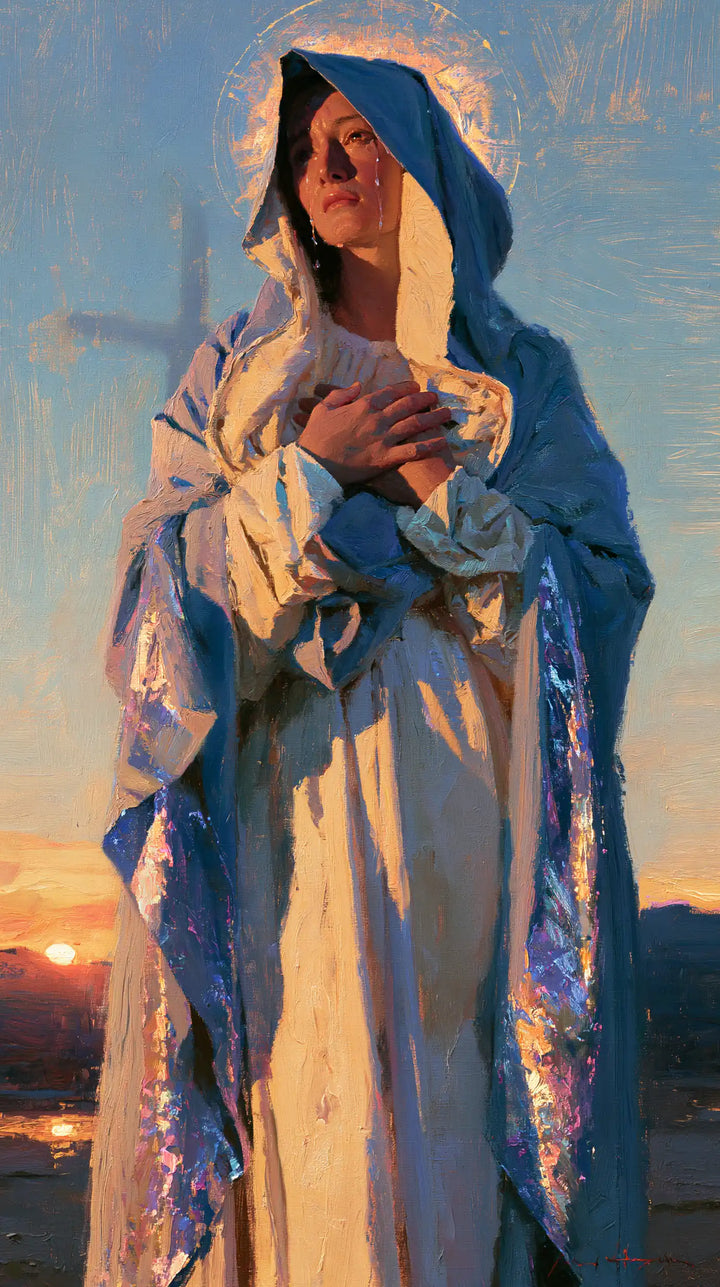 Our Lady of Sorrows - Impressionist · Portrait n° 10