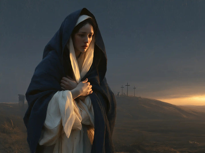 Our Lady of Sorrows - Mary before the Deserted Golgotha · Landscape n° 2