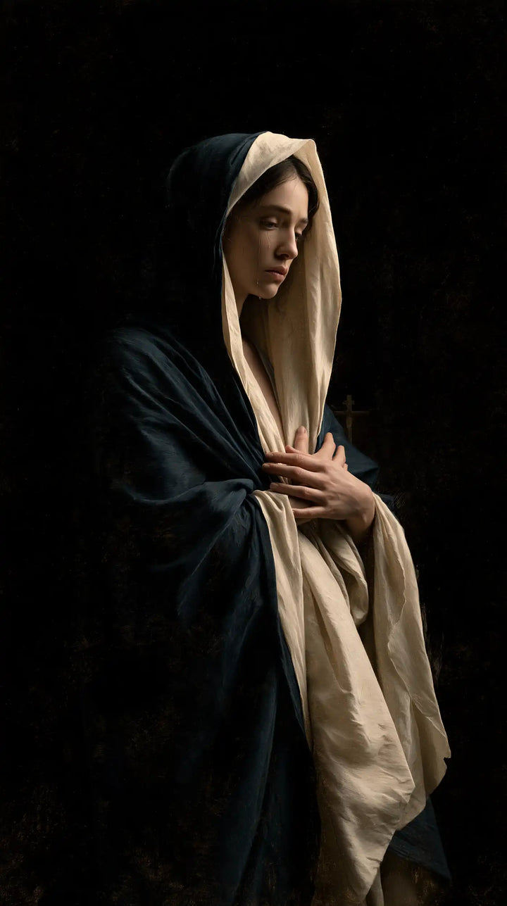 Our Lady of Sorrows - Mary as Light in Sorrow · Portrait n° 8