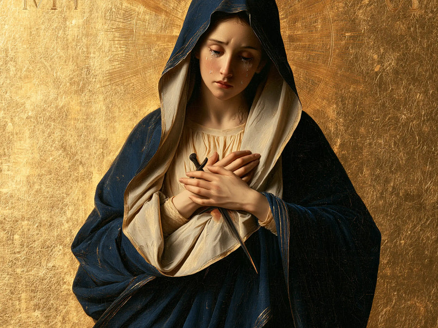 Our Lady of Sorrows - Sacred Gold · Landscape n° 6
