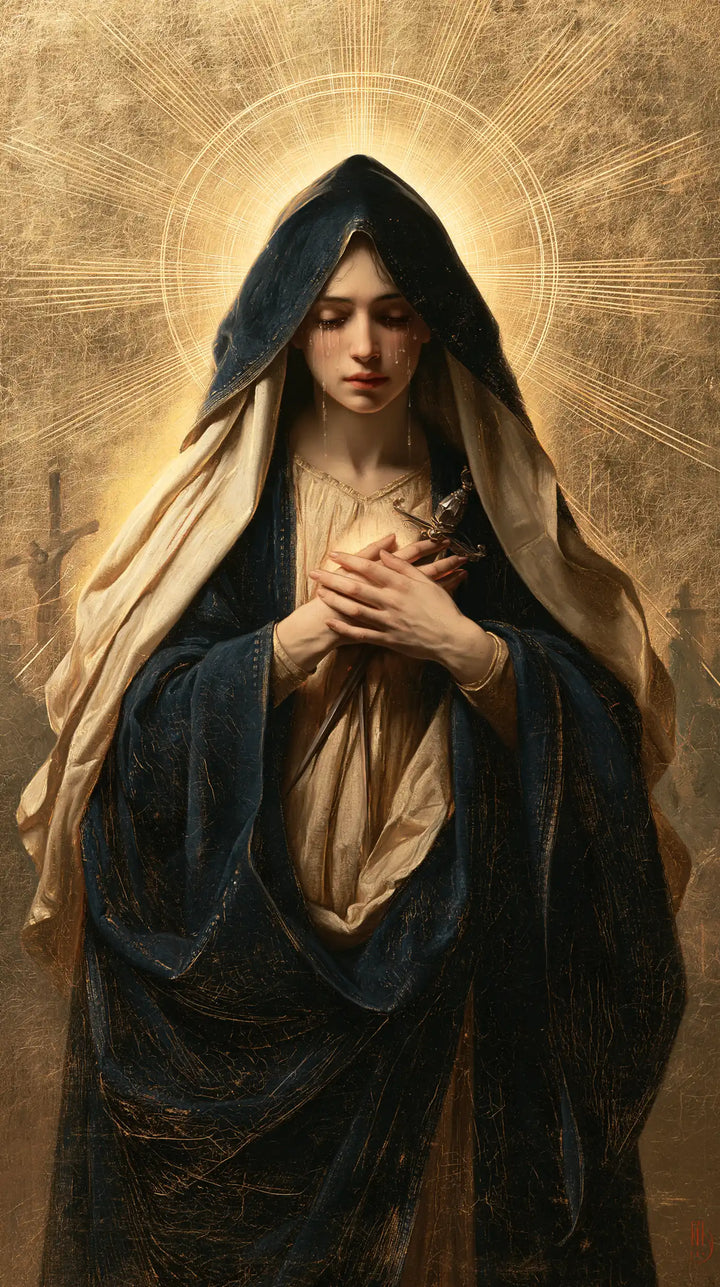 Our Lady of Sorrows — The Vigil in the Mantle of Gilded Night