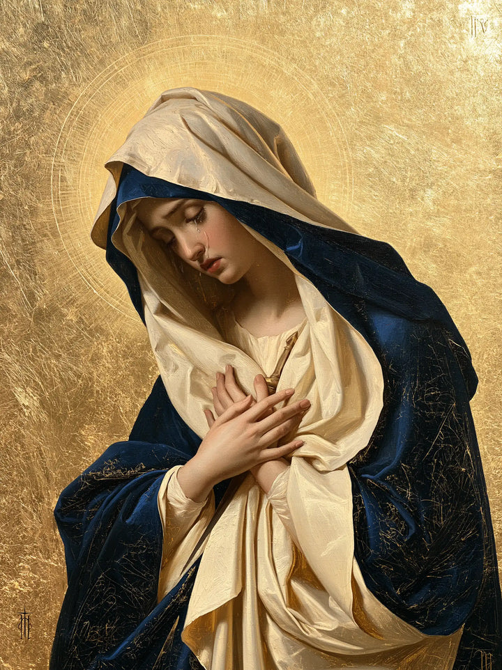 Our Lady of Sorrows - Sacred Gold · Portrait n° 18