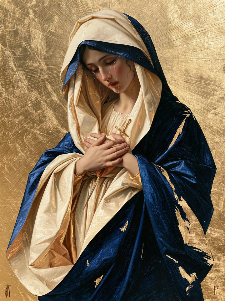 Our Lady of Sorrows - Sacred Gold · Portrait n° 21