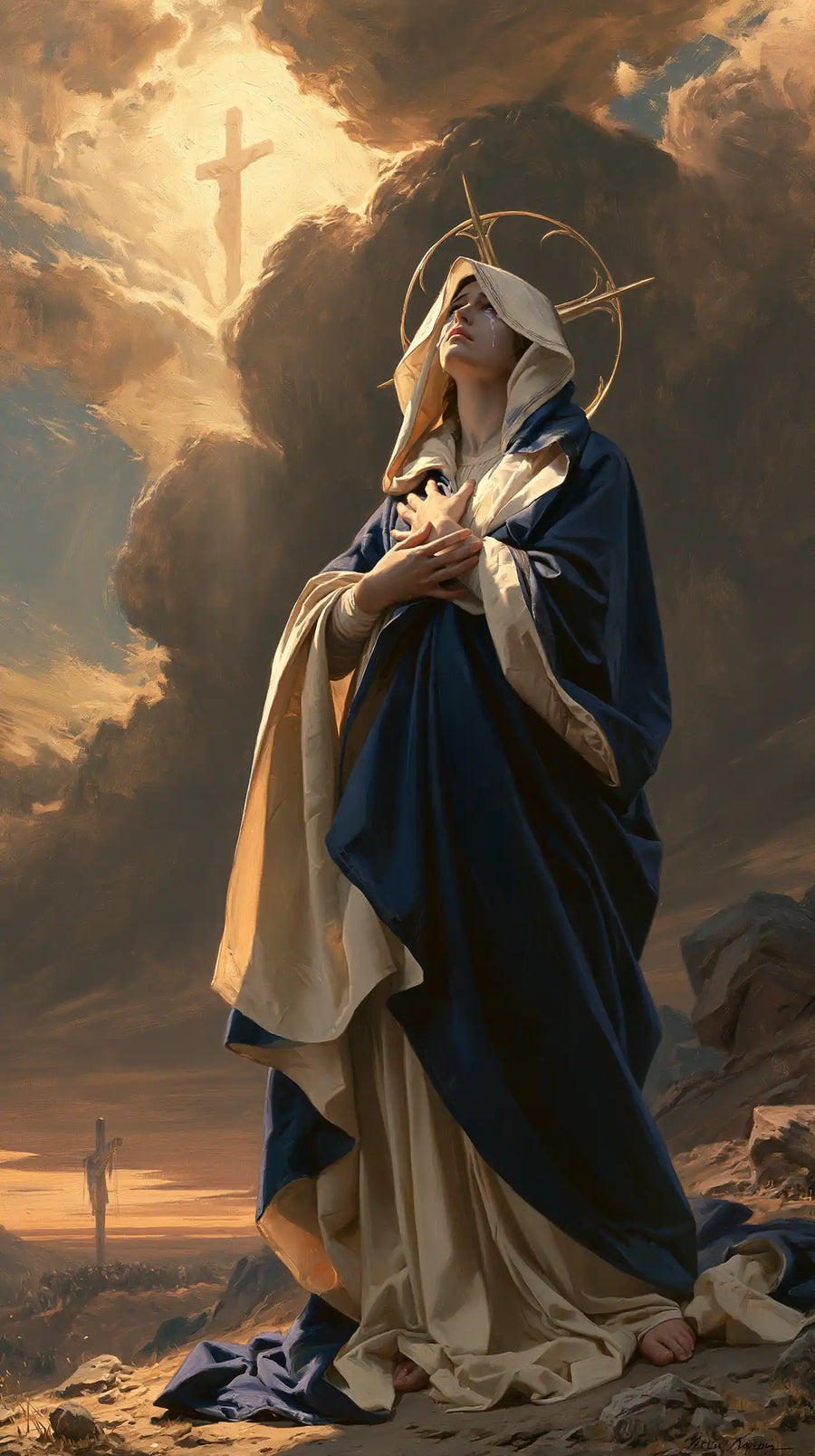 Our Lady of Sorrows - Sacred Monumental View · Portrait n° 9