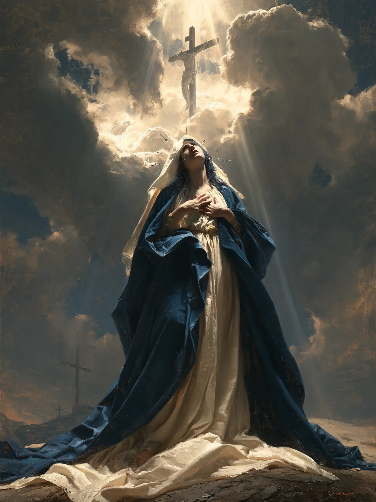 Our Lady of Sorrows — Presence beneath the Luminous Sign