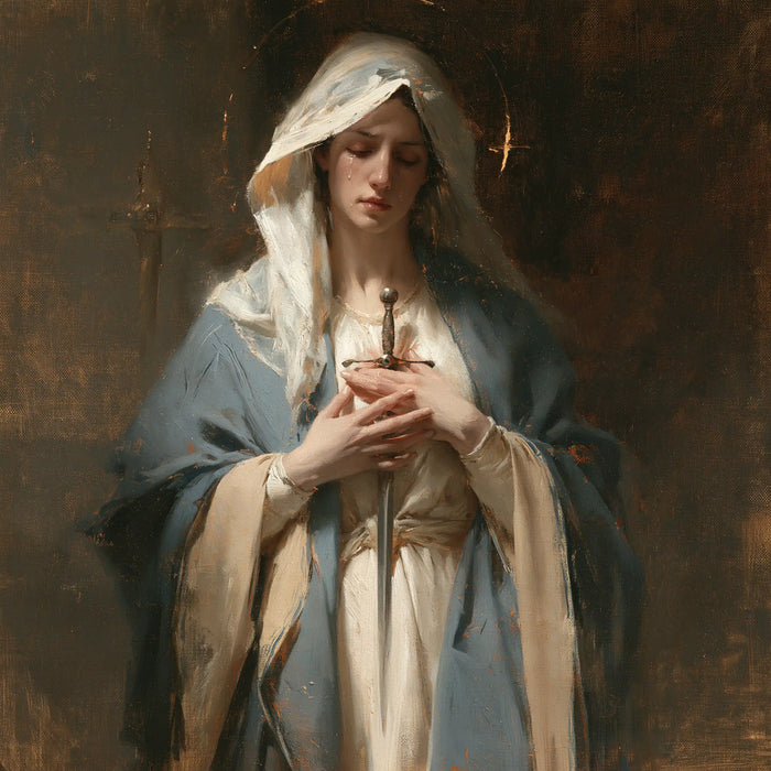 Our Lady of Sorrows — The Sword in Pale Tenderness