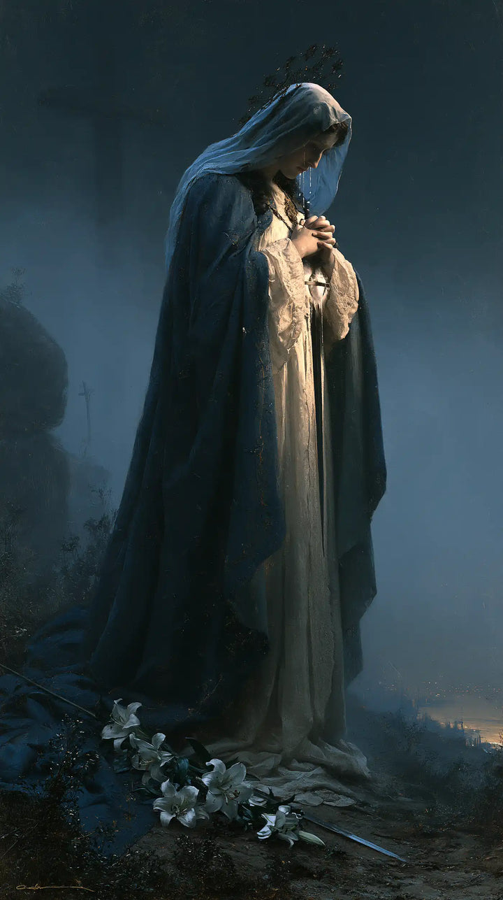 Our Lady of Sorrows - Symbolist · Portrait n° 3