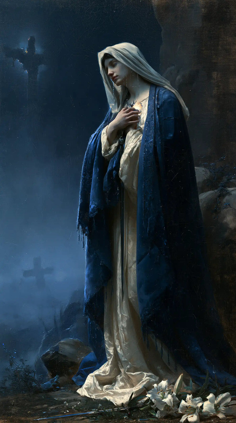 Our Lady of Sorrows - Symbolist · Portrait n° 7