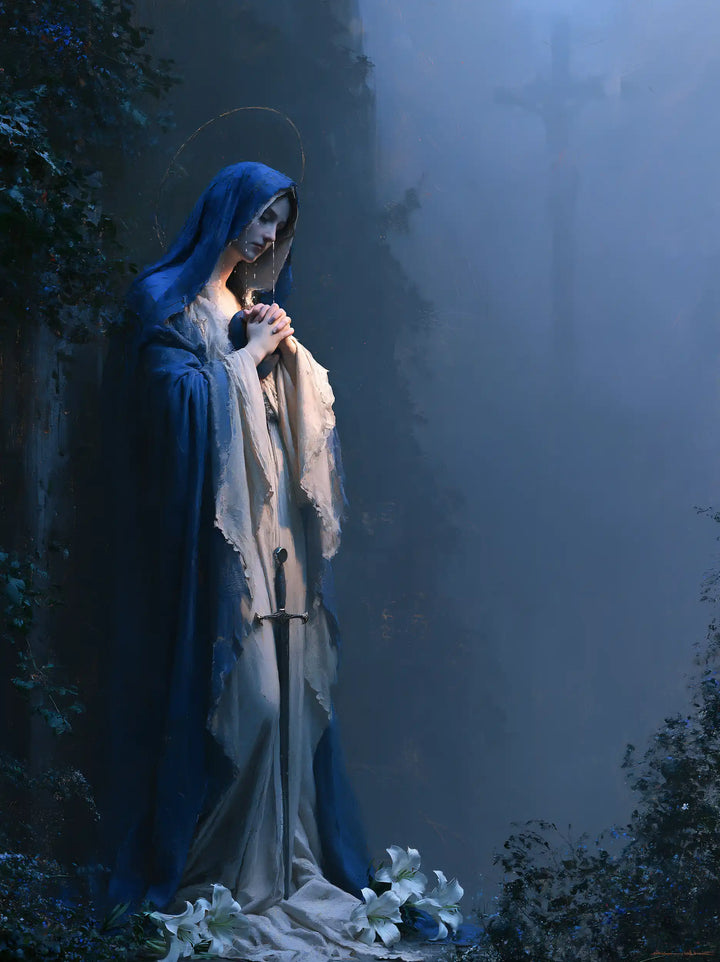 Our Lady of Sorrows - Symbolist · Portrait n° 14