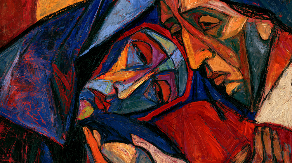 La Pietà - Expressionist · Landschaft n° 5 - Christliche Kunst