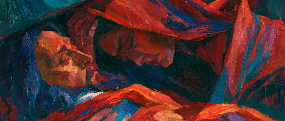 La Pietà - Expressionist · Landschaft n° 10 - Christliche Kunst