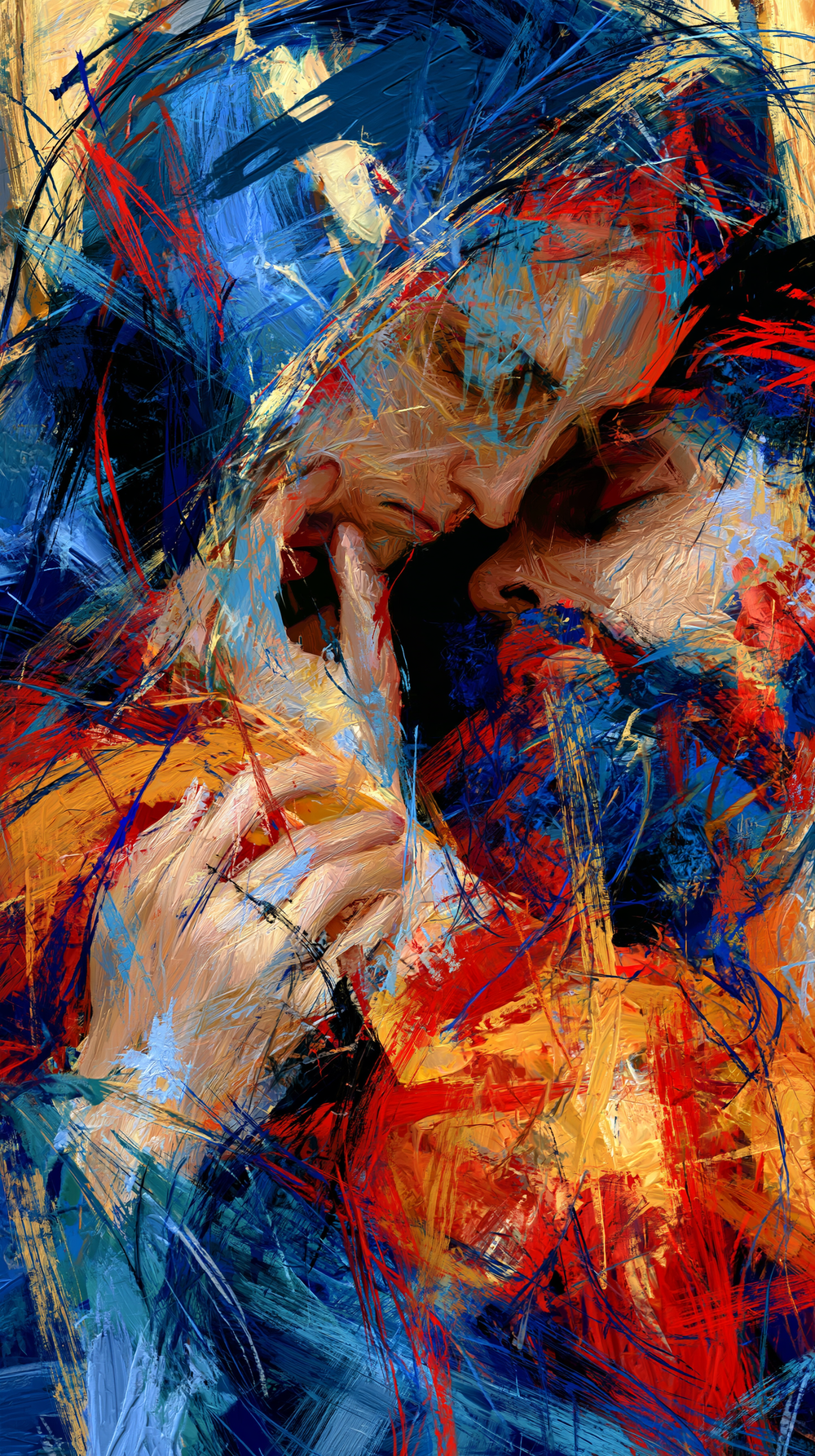 La Pietà - Expressionist · Porträt n° 5 - Christliche Kunst
