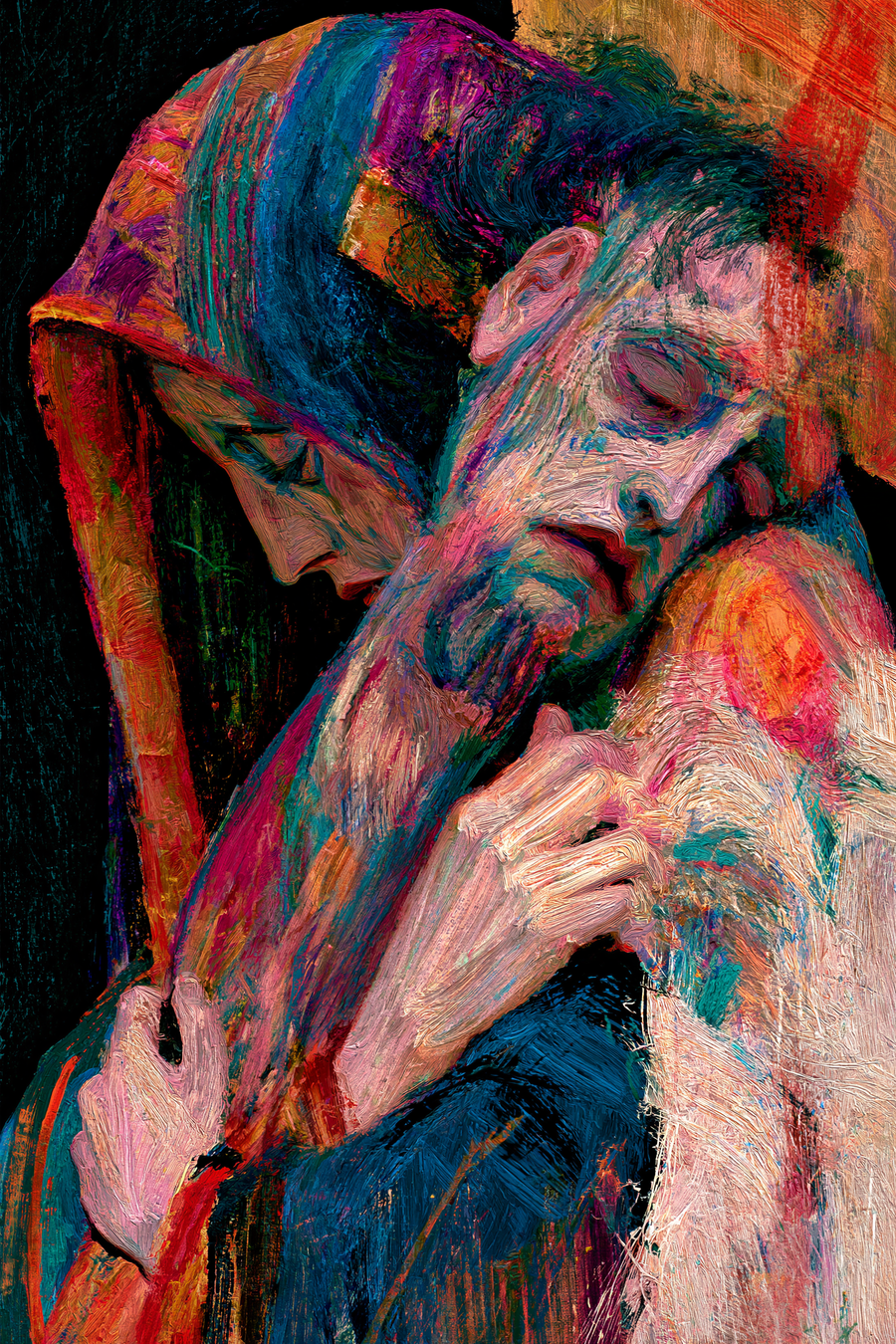 La Pietà - Expressionist · Portrait n° 8