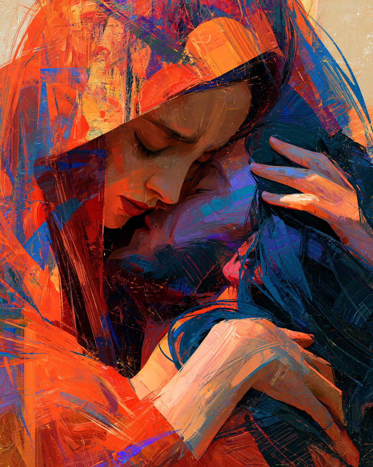 La Pietà - Expressionist · Portrait n° 10