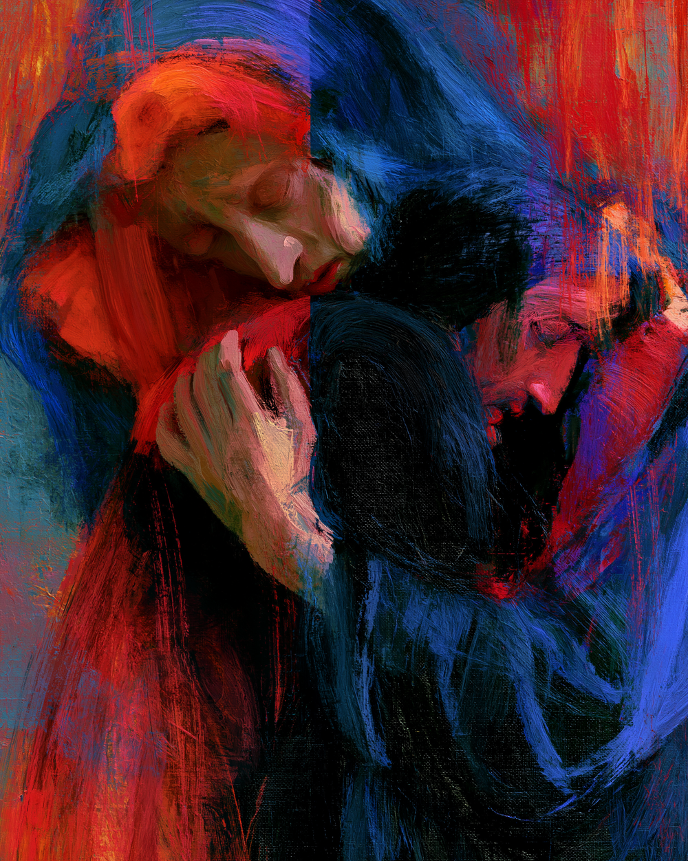 La Pietà - Expressionist · Porträt n° 11 - Christliche Kunst