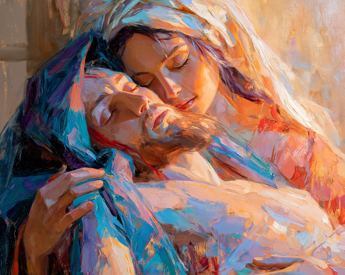 The Pietà — Farewell in Gentle Colours
