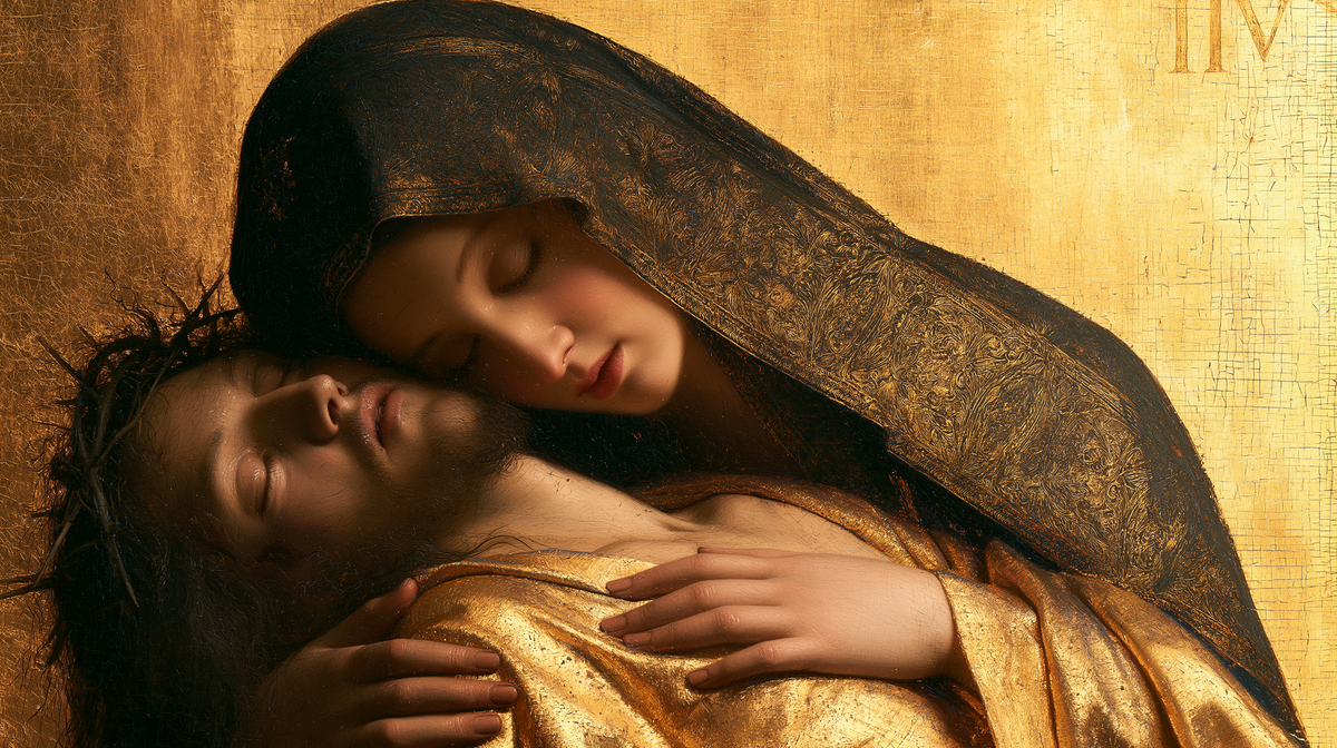 The Pietà - Sacred Gold · Landscape n° 4