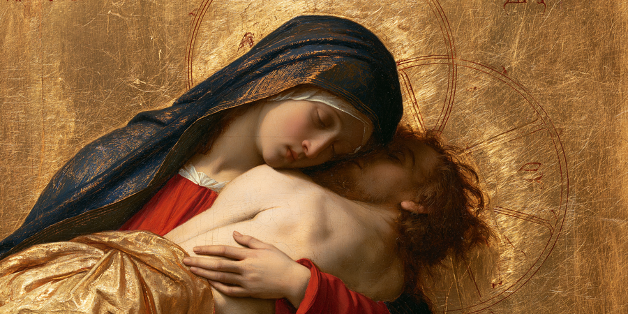 La Pietà - Sacred golden · Landscape n° 7