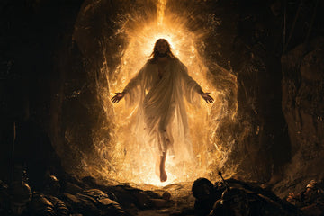 The Resurrection of Jesus Christ - Black and Gold · Landscape n° 10