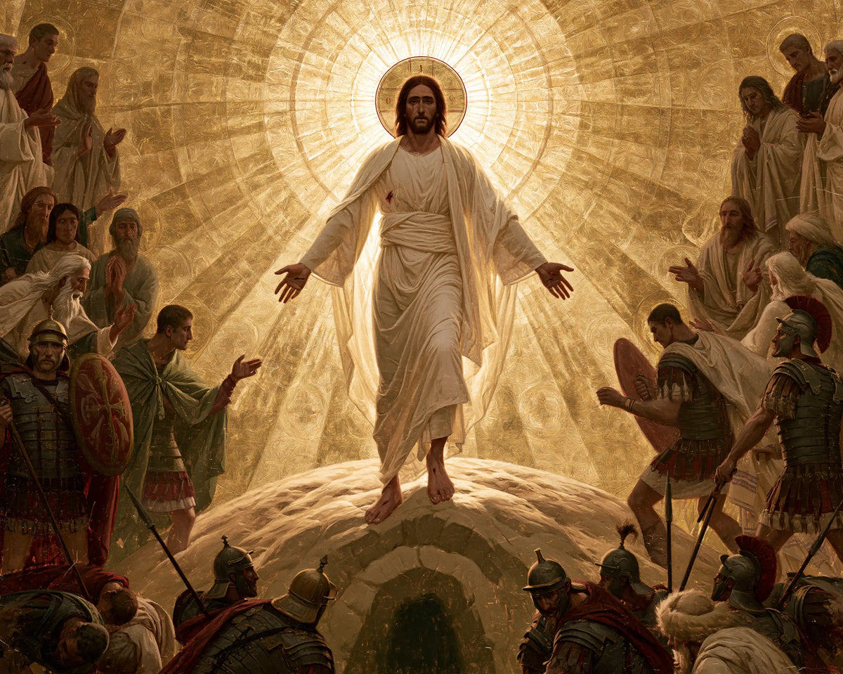 The Resurrection of Jesus Christ - Contemporary Byzantine · Landscape n° 6