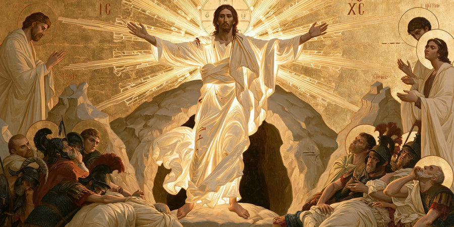The Resurrection of Jesus Christ - Contemporary Byzantine · Landscape n° 14