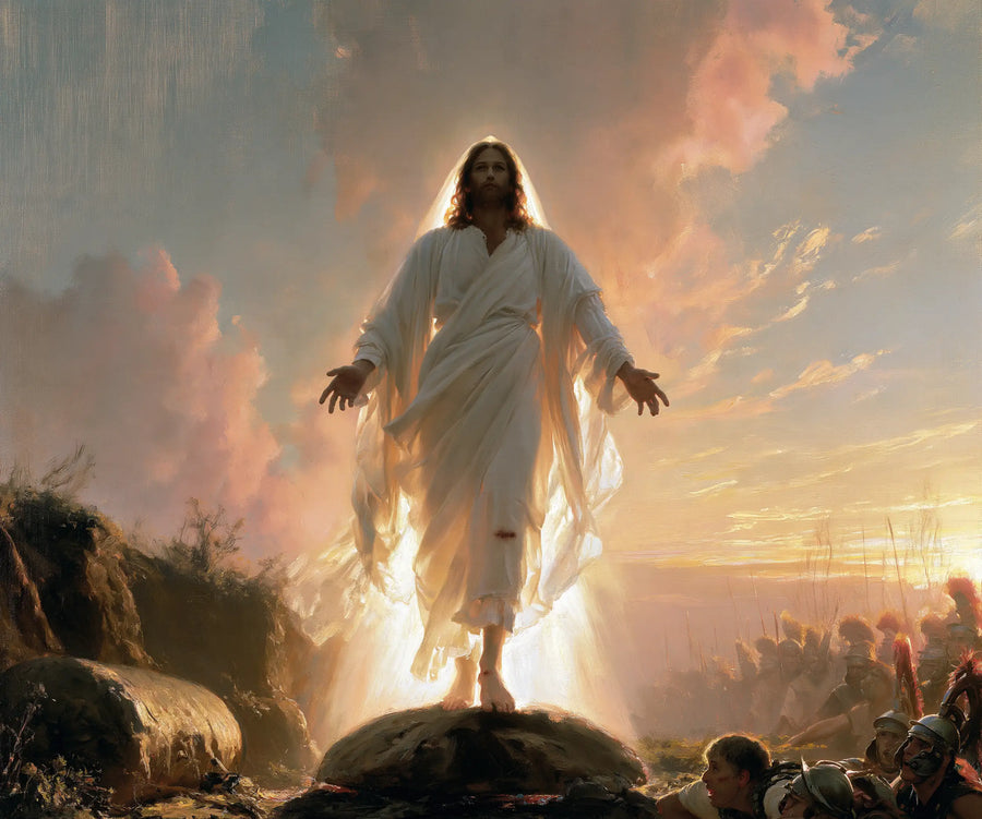 The Resurrection of Jesus Christ - Divine Light · Landscape n° 3