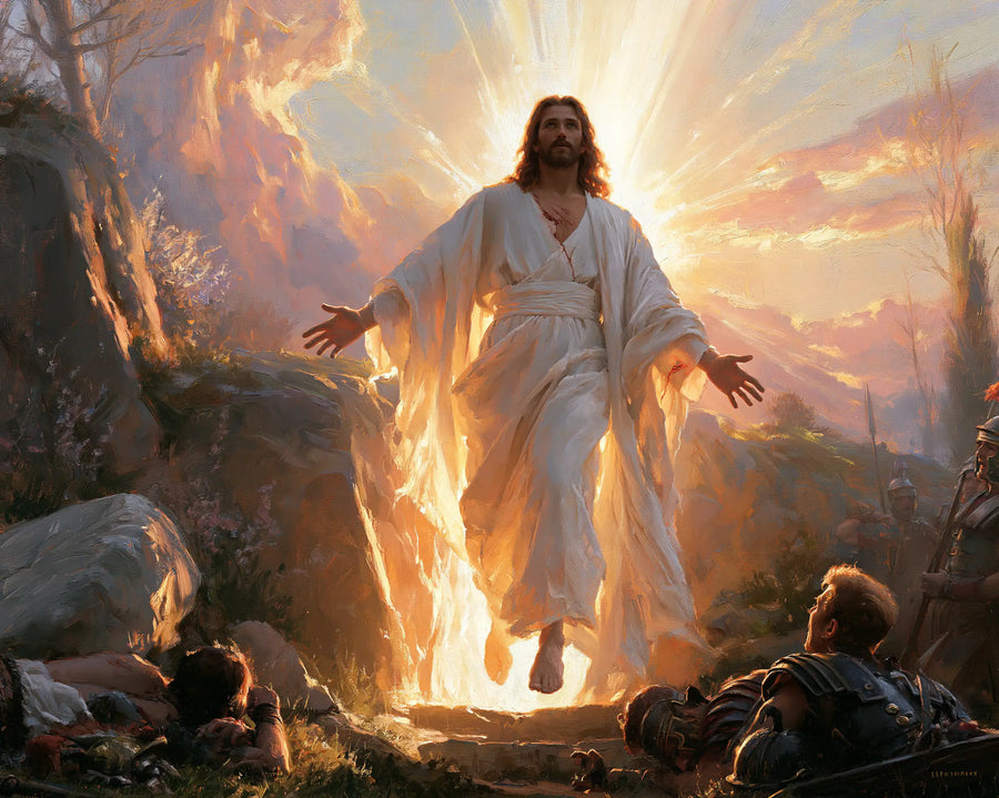 The Resurrection of Jesus Christ - Divine Light · Landscape n° 7
