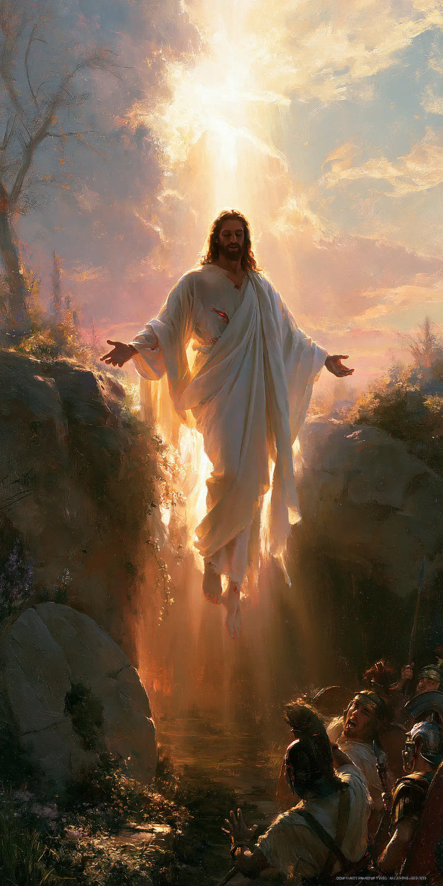 The Resurrection of Jesus Christ - Divine Light · Portrait n° 1